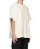 2023 Herr- och kvinnors mode-t-shirt varumärke Rhude S Simple Loose Round Neck Wash Short Sleeve Cotton EX2H