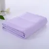 Blankets Bamboo Fiber Summer Jacquard Cover Ice Blanket For Adult Children Air Condition Nap Solid Colors Cozy Bed Sheet