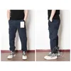 Men's Pants Spring Autumn Lightweight Breathable Casual Cargo Pants Elastic Waist Teenagers Loose Ankle Banded Pants Mens Hip Hop Trousers Z0306