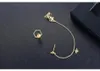 Dangle Earrings 2023 Korean Fashion Trend Niche Set Zircon Fairy Ear Bone Clip Lady Jewelry Wholesale Birthday Wedding Gift