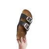 Birkens Sandalet Marka Erkek Slayt Büyük Toka Sandalet Kadın Siyah Beyaz Moda Marka Sandalet 35-46