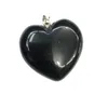 Charms Peach Heart Shaped Rose Quartzs Pendant Aura Healing Semi-Erecious Stone Amulet Diy Jewelry Natural Size 25x25mm