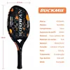 Tennis Rackets HOOWAN Buckmie 18K Pro Beach Racket Carbon Fiber Brand Paddle for Advanced Offensive 20mm 230307