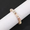 Bracelets Charm 2023 Moda de madera trenzada de moda Men Beads Men Summer Beach Disc Boed Hawaii Shell para Joyería XT-01