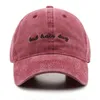 Ball Caps Sleeckont Fashion Baseball Cap для мужчин и женщин ретро вымытая хлопчатобумажная шляпа повседневная шляпа Snapback Unisex Summer Sun Регулируемая Z0301