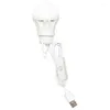 Lampe de lecture LED Lanterne Portable Camping Lampe Ampoule 5V USB Night Plug In Power Book Table Super Birght
