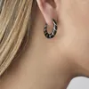 Stud Earrings Woman Jewelry Christmas Piercing 19 Male Stainless Stee Silver 925 Ear Cuffs Drop Year