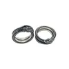 80% OFF 2023 New Luxury High Quality Fashion Jewelry for old silver trend INS snake ring hip-hop style