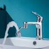 Autres fournitures de toilettes de bain Adaptateur de buse de robinet à tête de barboteur rotatif 1080 ° Aérateur Extender Cuisine Salle de bains Robinet 230308
