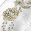 Sukienki robocze wiosna i jesień dwuczęściowy zestaw elegancki bownot z długim rękawem koszula szyfonowa wysokiej jakości haft z koralikami mini