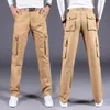 Pantalons pour hommes Tactique Cargo Casual Mens Lâche Armée Pantalon Multi Poche Militaire Globale Hommes Plus Taille Gros Long PantalonHomme