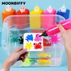 Toys Intelligence Kids Kids fatti a mano Adesivi per pittura artigianale fai -da -te Montessori Education Origami Magic Water Elves Kit set giocattoli per bambini Gift 230307