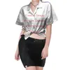 Blusas para mujer, precio al por mayor, corbata de verano, camisa para mujer, estampado Tribal polinesio, camiseta de talla grande, venta, Top informal con botones