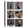 Weerstandsbanden draagbare Pilates Bar Kit met fitnessstick Home Gym Bodybuilding Elastische workoutapparatuur 230307