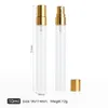 100Pcs/Lot 10ml Perfume Bottle Glass Portable Parfume Bottle Refillable Atomizer Bottles Sample Container