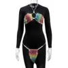 Женские купальники Adogirl 25 Color Sexy Women Sexy Smexy Smost Shiny Diamond Swimsuit 2 штуки бикини набор женского купальника Ночной клуб пляж Biquini Outfi T230307