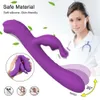 Vibradores Mimic Finger Wiggling Rabbit Dildo Mujer Potente Punto G Estimulador de clítoris Juguetes sexuales para mujeres Adultos 18 Masturbador 230307