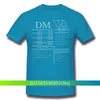 Men's T -skjortor Fashion DM Stats - Karaktärsblad Kläddesign Dungeon Master Adventure Games Cotton Camiseta Men T -shirt