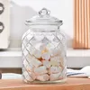 Storage Bottles Jars Transparent Glass Sealed Jar Food Grade Candy Jar Honey Bottle with Lid Storage Jar 950ml Candy Box Kitchen Storage Supplies J230301