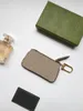 wholesale black G fashion designer woman Card Holders small wallet men Designer purse Pebble leather luxury black