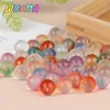 Yoyo 50st 12mm Glass Marbles Balls Charms Clear Pinball Machine Home Decor for Fish Tank Vase Aquarium Toys Children Barn 230307