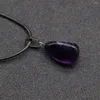 Anhänger Halsketten Natürliche Traube Stein Halskette Irregural Amethyst Für Die Herstellung Von DIY Jewerly Zubehör Geschenk