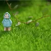 Dekorativa blommor 30 30 cm Micro Landscape Decoration Mini Fairy Garden Simulation Plants Artificial Fake Moss Lawn Turf Green Grass