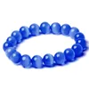 Fios de moda de 8 mm contas Bracelete Luxo Cura natural Cristal Crystal Mulheres homens Meninas feitas de pedras preciosas de pedras preciosas jóias de pulseiras redondas