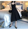 Abiti casual 2023 Sexy Women Backless Maxi Sling Abito bianco nero Donna Summer Sleeveless Long Robe Femme