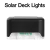 Solar Wall Lights Deck Lamps Outdoor Solar Step Lights LED Waterproof Solar Fence Lights for Outdoor Deck Patio Stair Yard Path and Driveway Usalight