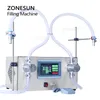 ZONESUN Liquid Filling Machine Magnetic Pump Corrosive Fluids High Flow Rate Bottle Barrel Detergent Beverage Shampoo ZS-G25A2