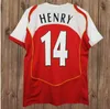 86 87 89 رايت آرسنال الرجعية كرة القدم الفانيلة 96 97 غالا 02 03 05 06 98 99 HITEBURY HOME FOURBOING SHIRT HENRY Reyes Bergkamp 94 95 Adams Persie