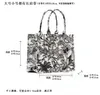 Evening Bags Luxury Designer Handbag For Women's Fashion Brand Bag Jacquard Embroidery Female Girls Shopper Canvas Tote Shoulder