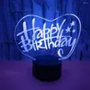 Night Lights Nighdn 3d Lamp Illusion Led Light 7 Color Changing Birthday Party Decoration Gift For Kids Women Men