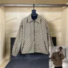 xinxinbuy Men designer Jacket coat 23ss Reversible Jackets double letter Jacquard long sleeve cotton women khaki S-2XL