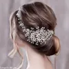 Wedding Hair Jewelry Luxurious Flower Headbands Tiaras Accessories For Women Bride Bridal Headband Headpiece Party band 230307