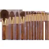 Ferramentas de maquiagem MyDestiny Makeup Brushes Ferramentas de maquiagem da série Rising Sun 13 Bruncos de alta qualidade e Tradicional Jacquard Weave Bag Cosmetic 230308