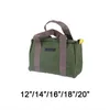Alet Çantası Çok Fonksiyonlu Takım Depolama Çantası Tuval Su geçirmez el alet depolama çantaları taşıma ev araç seti metal donanım parçaları organizatör torbası 230308