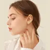 Stud-oorbellen Clip Creative Punk Metal Wing Single Ear Dragon Flying Retro Non-Hole Earring Packs