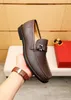 2023 Herrklänningskor Fashion Gentlemen äkta läderföretag Oxfords Male Brand Designer Travel Walk Casual Comfort Loafers Storlek 38-45