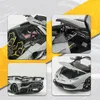 Diecast 1 24 Lamborghinis Aventador SVJ63 Modèle en alliage Jouet Diecasts Metal Casting Sound and Light Car Toys for Children Vehicle 230308