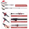 Trekking Poles 2pcs Carbon Fiber Collapsible Telescopic Sticks Lightweight Walking Hiking Climbing 230307