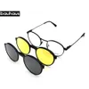 Lunettes de soleil Frames x108 Bauhau Retro Round Prescription Eyeglass Men Vintage Myopie Optical Corée Eyewear 230307