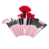 Pinceaux de maquillage 24/32 pièces ensemble fond de teint doux fard à joues cosmétiques fard à paupières fard à joues poudre brosse outils Kit