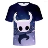 Men's T Shirts Game Hollow Knight 3D Printed Shirt Men Women Summer Fashion Harajuku Anime T-shirt O-neck Casual Short Sleeves Tops