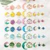 Charms Random 30Pcs Mix Size 12 Style Alloy Metal Drop Oil KC Gold Pendant For DIY Bracelet Necklace Jewelry MakingCharms