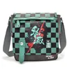 Bolsas de noite Anime Kimetsu No Yaiba Cosplay O Somente Demônio do ombro único My Hero Academia Canvas Handbag Messenger 230308