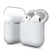 Heiß für AirPods 2 Pro Air Pods 3 AirPod Ohrhörer Zubehör Solid Silicon Nette Schutzkopfhörerabdeckung Apfel