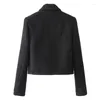 black short wool coat womens