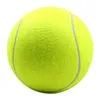 Hondenspeelgoed Chews Pet Bite Toy 24cm Gigantische tennisbal voor honden kauwen opblaasbare handtekening mega jumbo -benodigdheden d25 230307